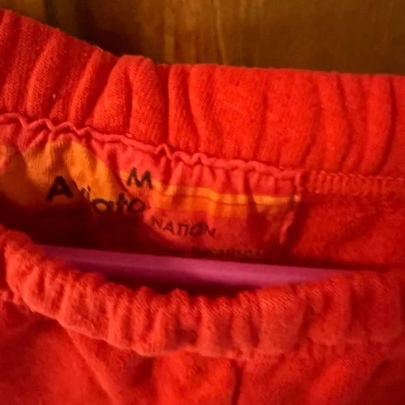 Aviator Nation Red Lightning Bolt Track Joggers - Picture 4 of 4